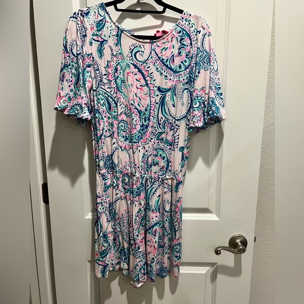 Lilly Pulitzer Ravi Short Sleeve Romper